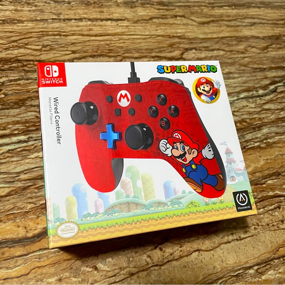 Nintendo Switch Super Mario Wired Gaming Controller